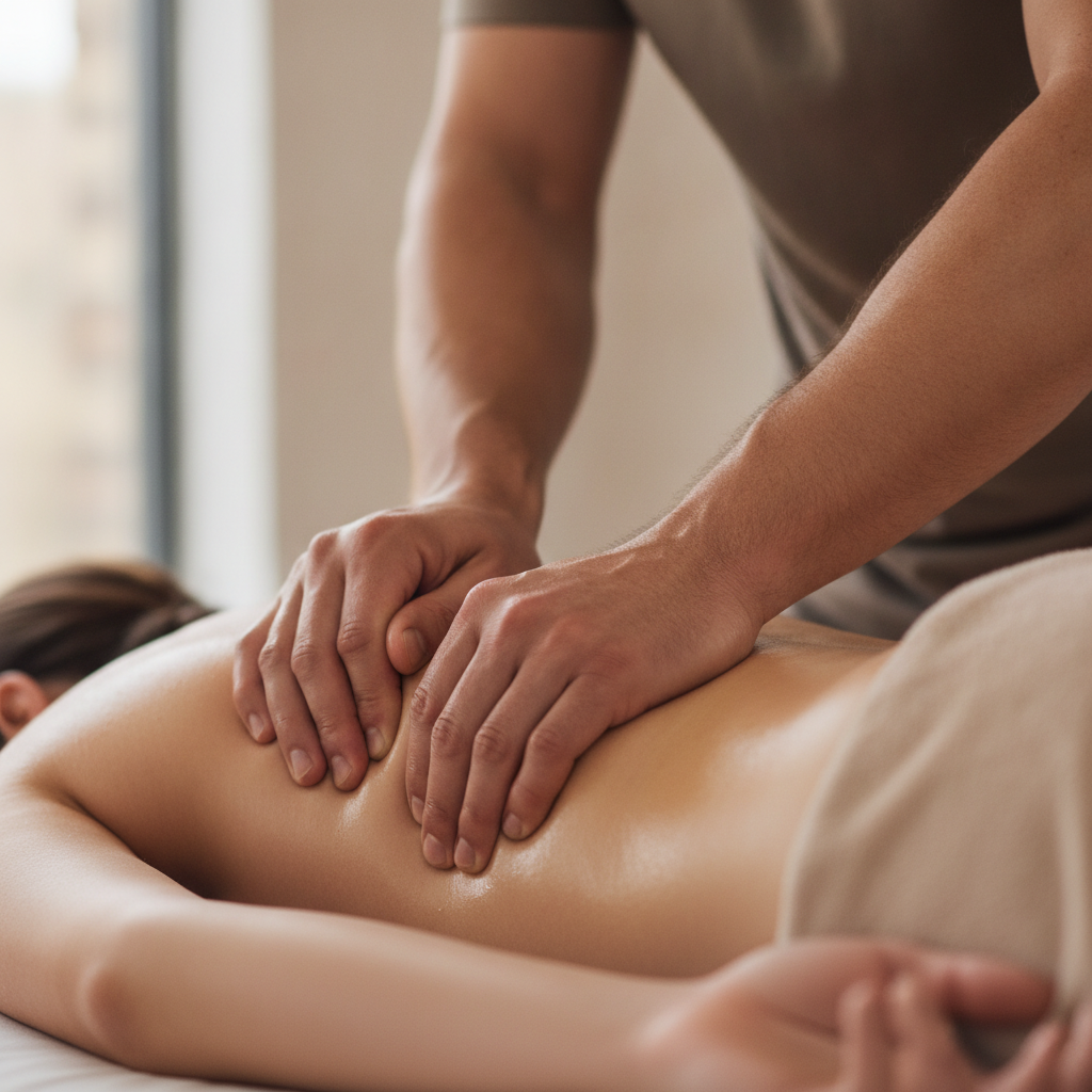 Deep Tissue Massage just hands